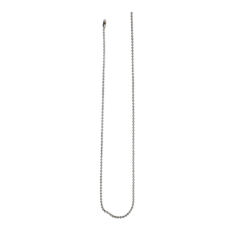 2.5mm STERLING SILVER BALL CHAIN NECKLACE (24inch) ネックレス トラヴィスワーカー
