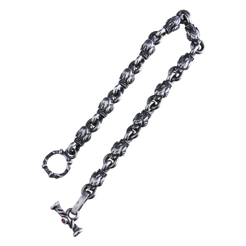 ★稀少非売品★『トラヴィスワーカー』ルビー＆TWプレートブレスレット ☆稀少非売品☆『トラヴィスワーカー』ルビー＆TWプレートブレスレット