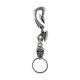 MEDIUM HOOK WITH CHOMPS SKULL KEY CHAIN