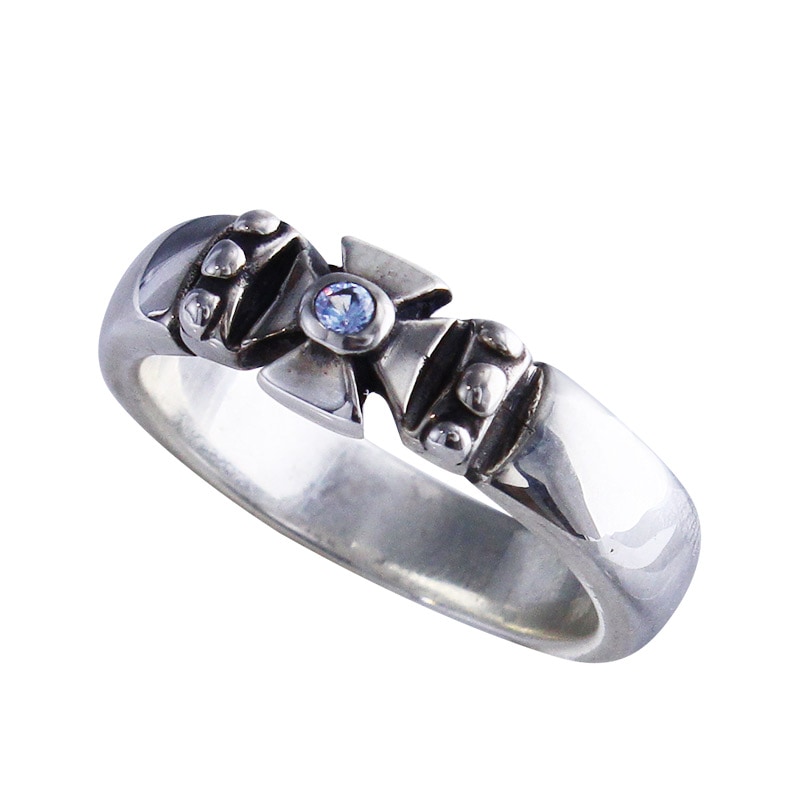 SINGLE FORMEE RING WITH CZ