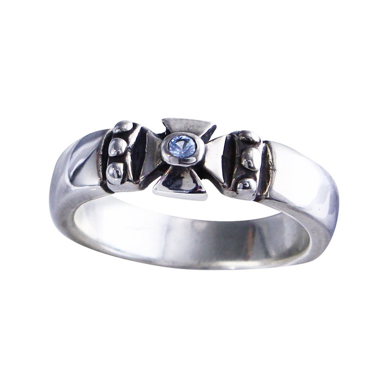 SINGLE FORMEE RING WITH CZ