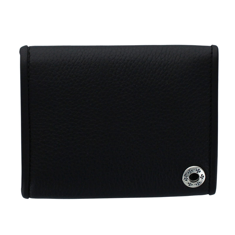 SMALL 3-FOLD WALLET - COW HIDE (BLACK) | ウォレット | トラヴィス