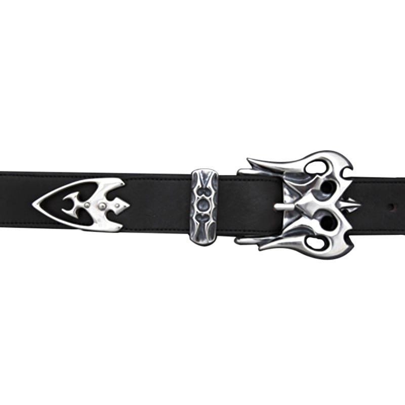 TRIBAL BELT BUCKLE & 1.5inch LEATHER BELT | ベルトバックル