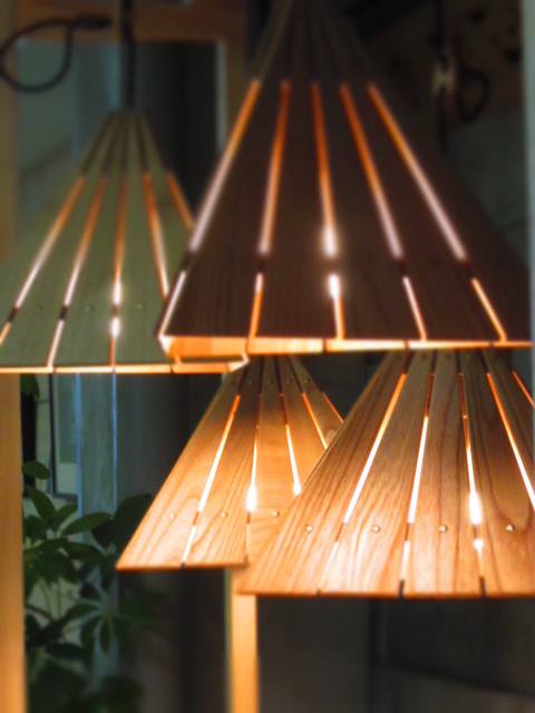 家具工房たいむ 木製ペンダントライト Delta Light | 家具・インテリア