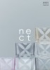 木本硝子 nect(ネクト) kiku(キク)　clear/pink/yellow/gray 江戸切子 スタッキンググラス 65ml /エドキリコ 東京切子  / モダンな仏花 おしゃれ / 高級 和