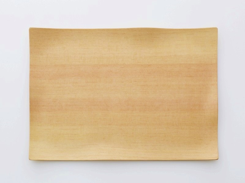 金色魚型トレー (木製と金属製) GOLDCRAFT KAZ Tray Recta 木 皿 ウッド 木製トレー 木製トレイ