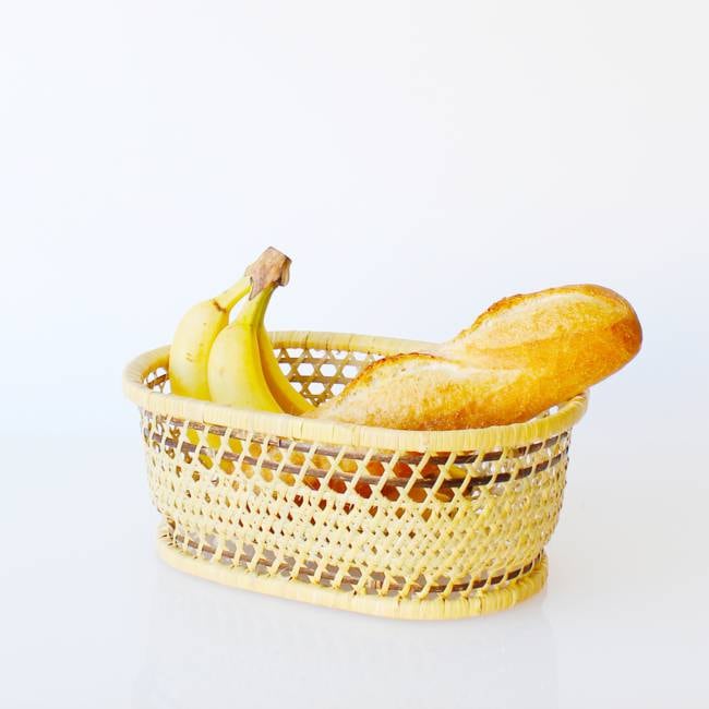 竹籠 竹かご 蓮籠(はすかご） 小林ミドリ 竹細工 新潟産 | 工芸品