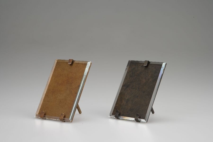 写真立て 金茶 能作 真鍮 フォトフレーム 高級 日本製 国産 遺影立て