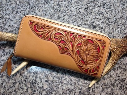 ATW_Round zip Wallet / �饦��ɥ��åס�������åȡ��� �ϡ��ޥ󥪡����쥶���������ؿ����� �䡡�������ӥ󥰿��ͤμ�ǤҤȤĤҤȤ��Ǥ��Ф���륷������󥹥����롢�����������