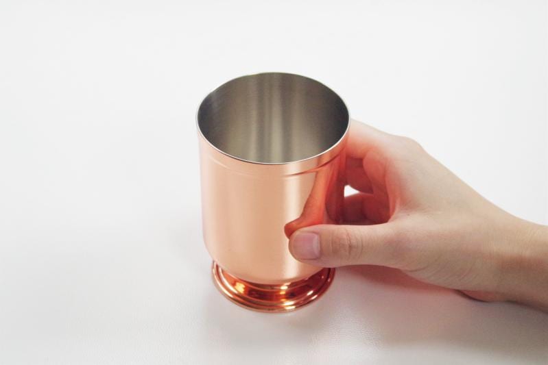 純銅ゴブレット リファインド 400ml 新光金属 新潟県 酒器 銅製品 金属