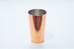 純銅タンブラー 大 500ml  新光金属 燕 食器 おすすめ 酒器 銅製 金属 カップ コップ 誕生日プレゼント グラス ギフト 贈り物 バー風 おしゃれ デザイン シンプル 大きめ ビッグサイズ 