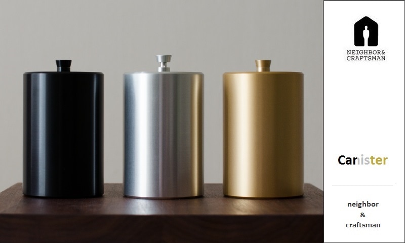 canister キャニスター 航空部品 シオン neighbor&craftsman 高級 