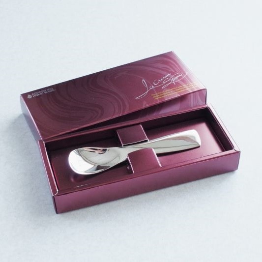 銅製 アイスクリームスプーン 銀 新光金属 新潟県 燕市 日本製