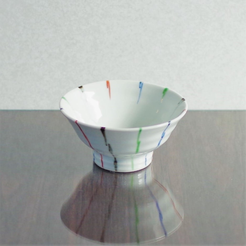 A1316-9/色絵金彩花草文蓋茶碗5客/蓋物/蒸碗/湯呑/茶道具/懐石