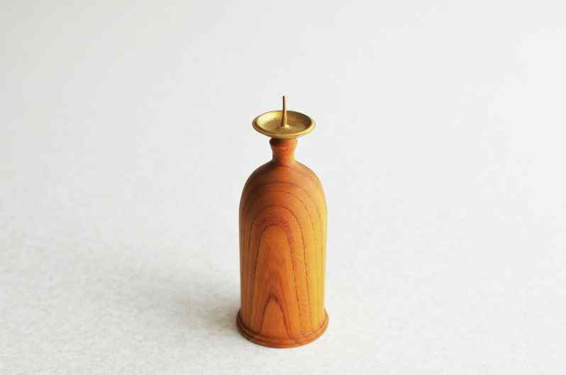  wooden candle stand - bottle  ݰ 䥭  ɥۥ   Ω 礭  ʥǥ 衼ԥ 饷å  Ԥ ɥ륹 ƥꥢ  