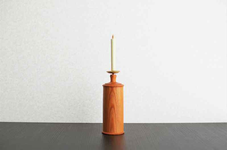  wooden candle stand - L ɥۥ Ω   / ݰ 䥭   / 礭  ʥǥ 衼ԥ