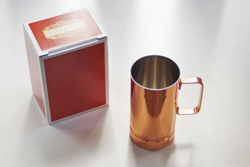 Amazon | 2重 マグカップ 250ml 銅 タンブラー 日本製 燕三条