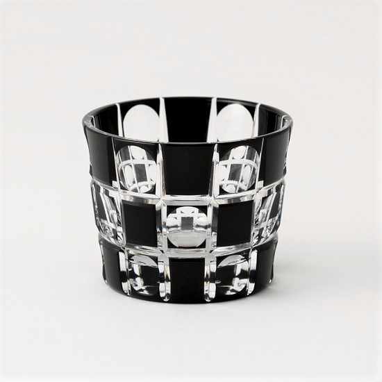 江戸切子 KUROCO TAMAICHIMATSU 玉市松 ショットグラス KK-03SG 3514 KIMOTOGLASSTOKYO KUROCO 玉市松 ミニオールド（ｱｿｰﾄ）