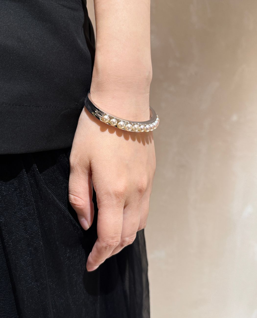 Pearl Studs Bangle