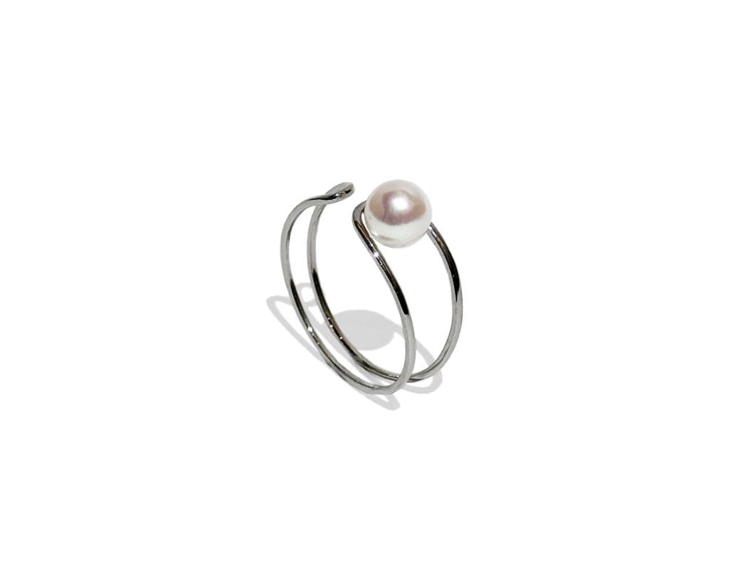 SV925 Open Ring -double line-