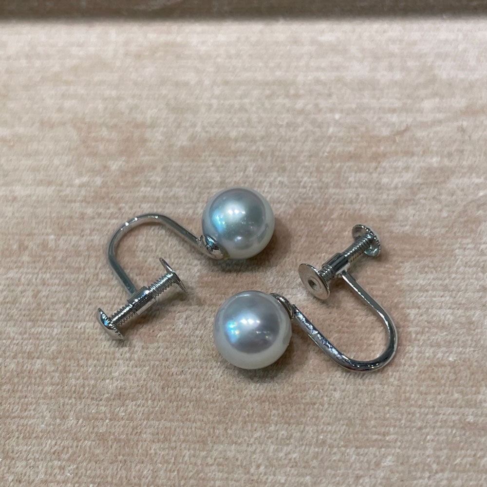 ブルー×グレーcolor✳︎スワロ✳︎シャイニーパール✳︎ピアスorイヤリング