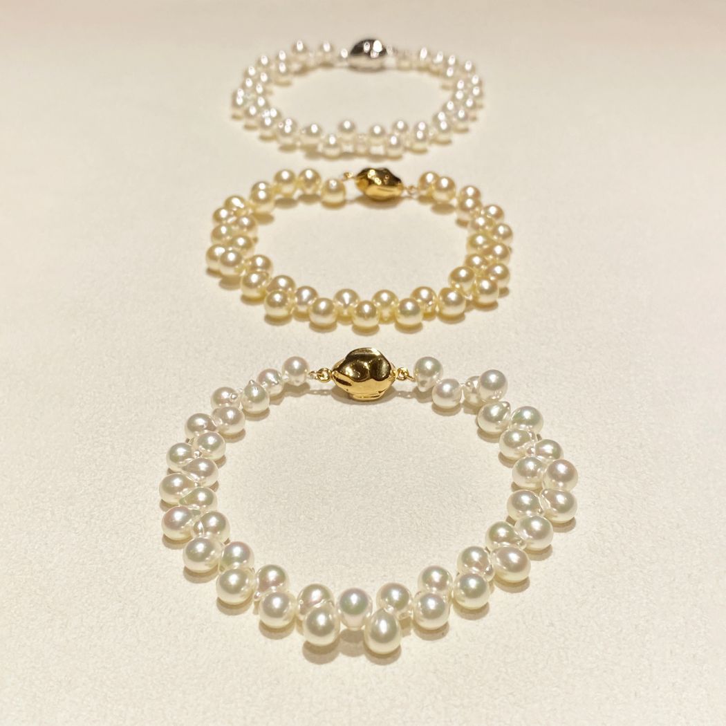 クレオパトラBrac【White/Champagne Gold】