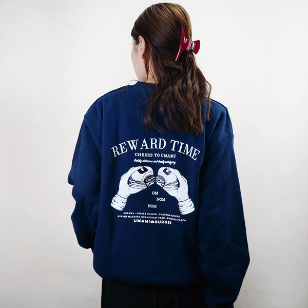 UMAMI SWEAT (NAVY) | すべての商品 | ウマミバーガーオンライン