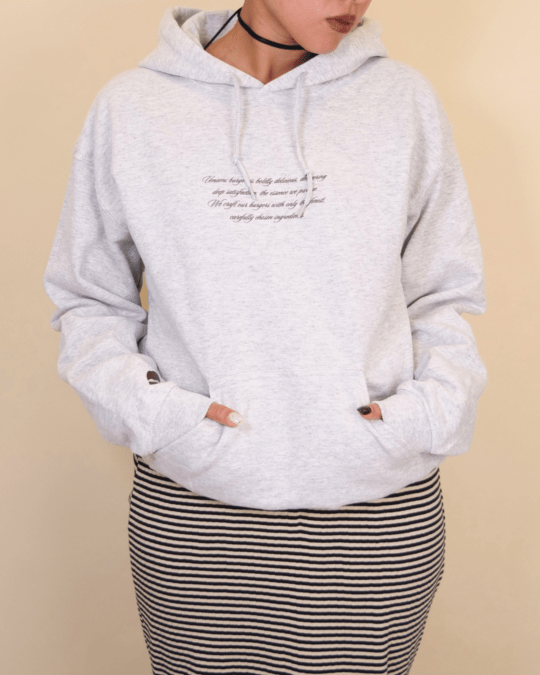 UMAMI HOODIE (ASH) | HOODIE | ウマミバーガーオンラインショップ