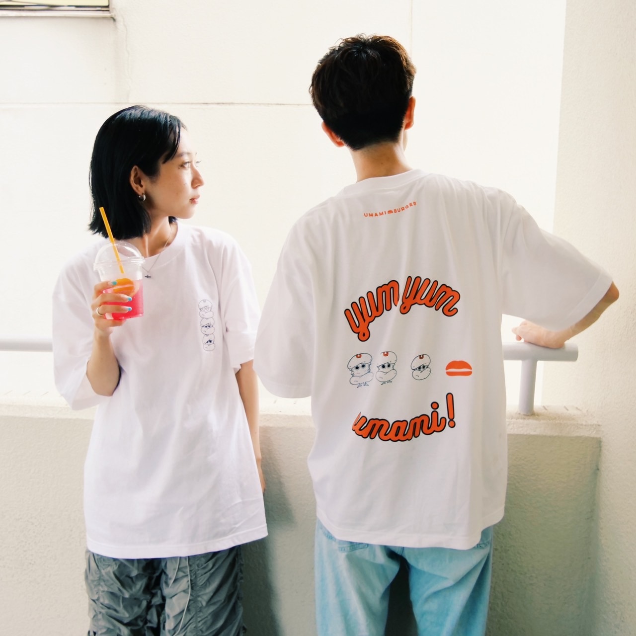 UMAMIS/STEE (ORANGE YUMYUMWHITE)