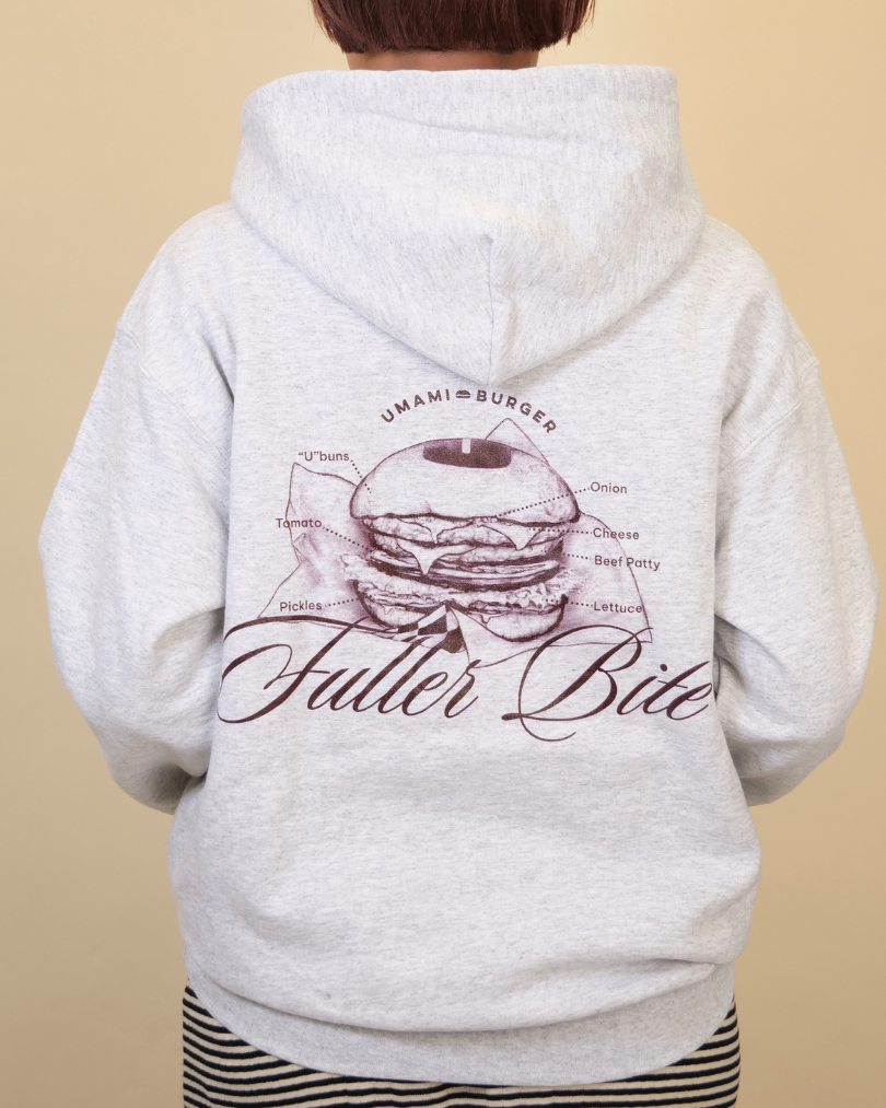 UMAMI HOODIE (ASH) | HOODIE | ウマミバーガーオンラインショップ