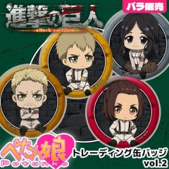ぺたん娘 進撃の巨人 マルコ・ボット 缶バッチ 70個 ペンギンパレード 進撃の巨人 The Final Season ぺたん娘