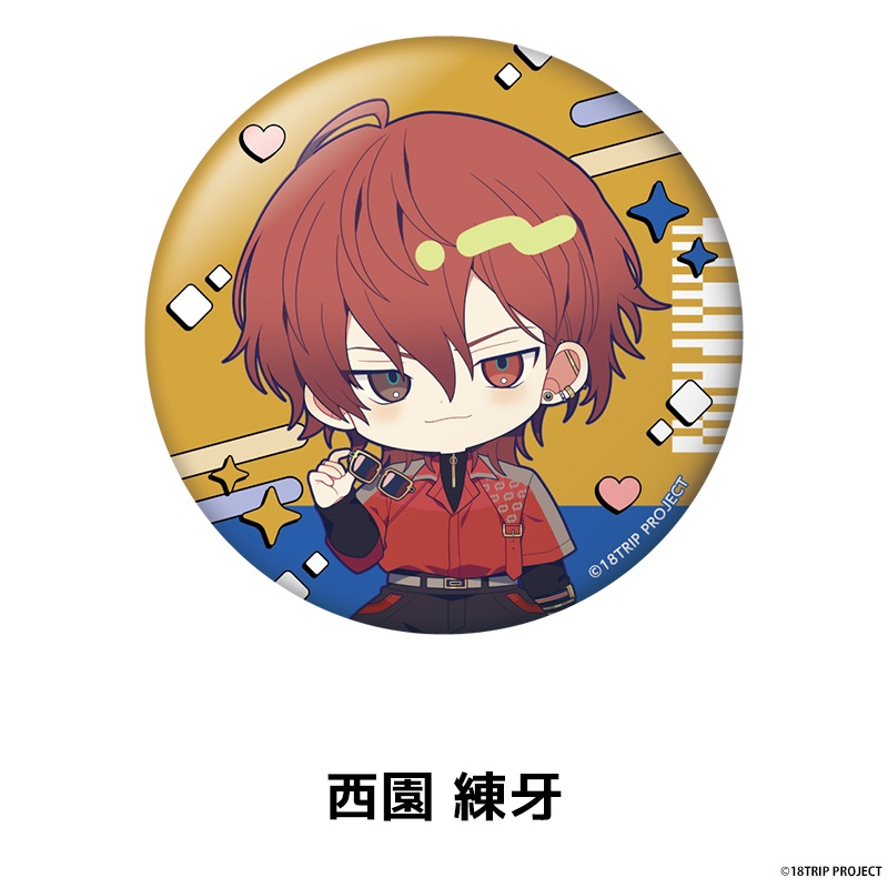 18TRIP ぺたん娘缶バッジ 全20種 | PicupTitle,新商品 | ペンパレ