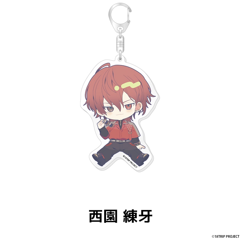 18TRIP ぺたん娘アクリルキーホルダー 全20種 | PicupTitle,新商品