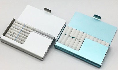 アルミシガレットケース | ○シガレットケース,金属製ケース | 喫煙具