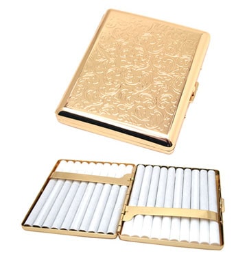 カジュアルメタル アラベスクゴールド シガレットケース