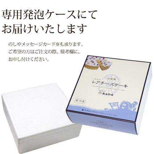 自家製くるみのレアチーズケーキ(冷凍品)