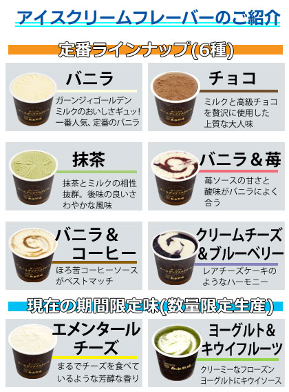 ガーンジィゴールデンアイスクリーム(4個セット)