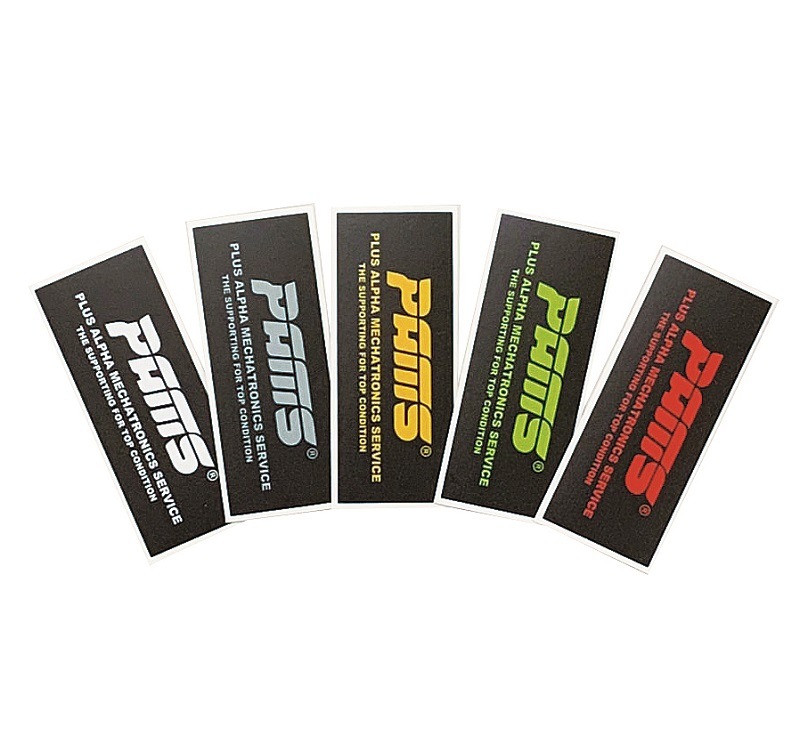 5 colors sticker set