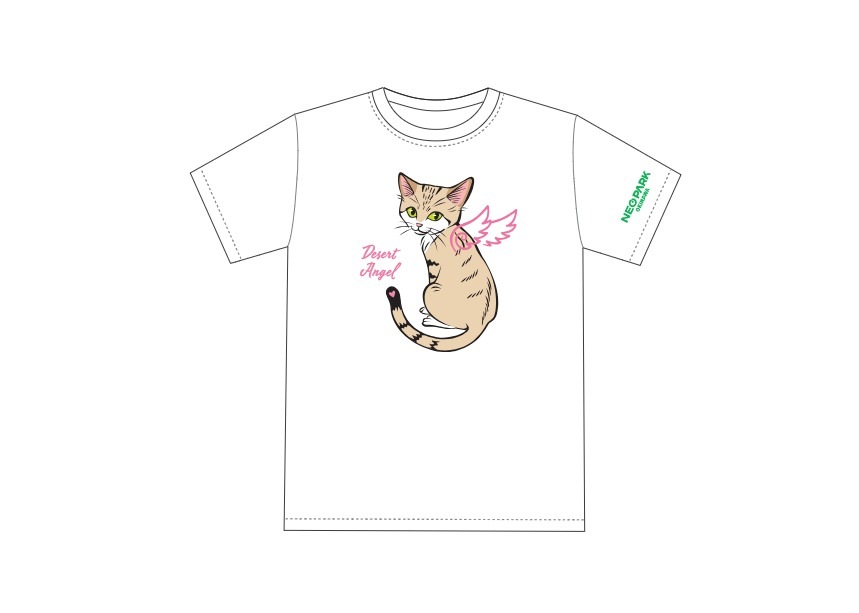 オリジナルTシャツ【スナネコ】　S～XL