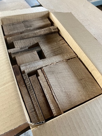 端材の様子です。