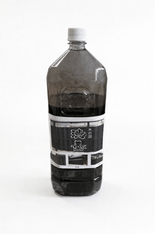 渋墨1500ｇ　粋な黒塀に
