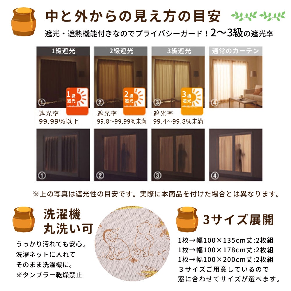 ディズニー　プー　ローマンシェード　新品 楽天市場】くまのプーさん（カーテン・ブラインド｜インテリア