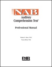 NAB Auditory Comprehension Test (NAB Auditory Comprehension Test Combination Kit-Forms 1 and 2)