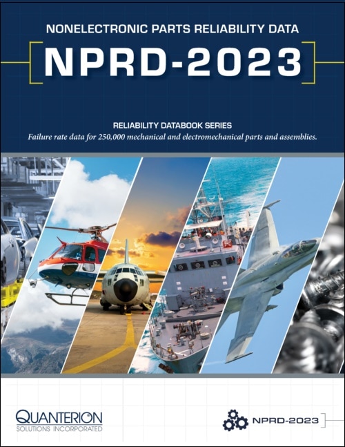 Nonelectronic Parts Reliability Data, 2023 Editon - NPRD 2023