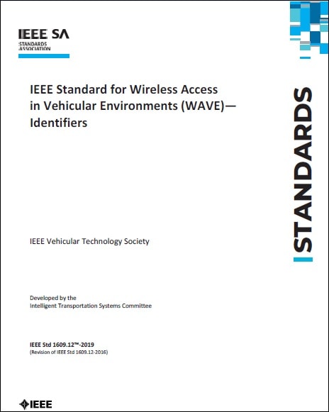 IEEE規格 1609.12, 2019: IEEE Standard for Wireless Access in Vehicular Environments (WAVE) - Identifiers
