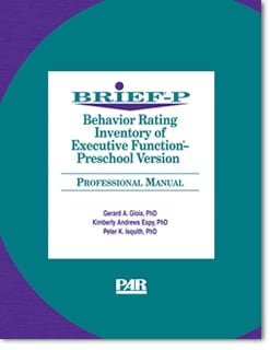 BRIEF-P Behavior Rating Inventory of Executive Function Preschool Version