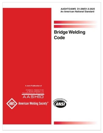 AWS規格 D1.5M/D1.5, 9th Edition, 2025: Bridge Welding Code
