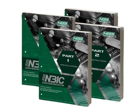 National Board Inspection Code (NBIC) 2025 Edition (Parts 1-4)