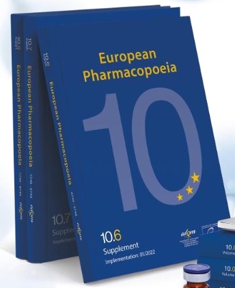 European Pharmacopoeia 10th Edition 欧州(EU ヨーロッパ)薬局方 (補遺10.6-補遺10.8) 書籍版ISBN: 9789287186867