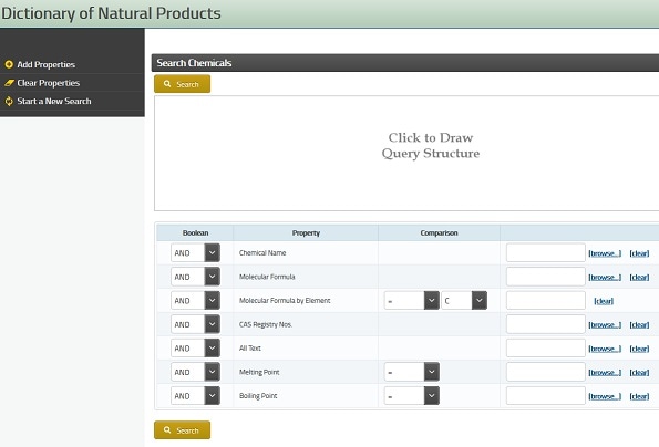 Dictionary of Natural Products (CHEMnetBASE)【見積商品】